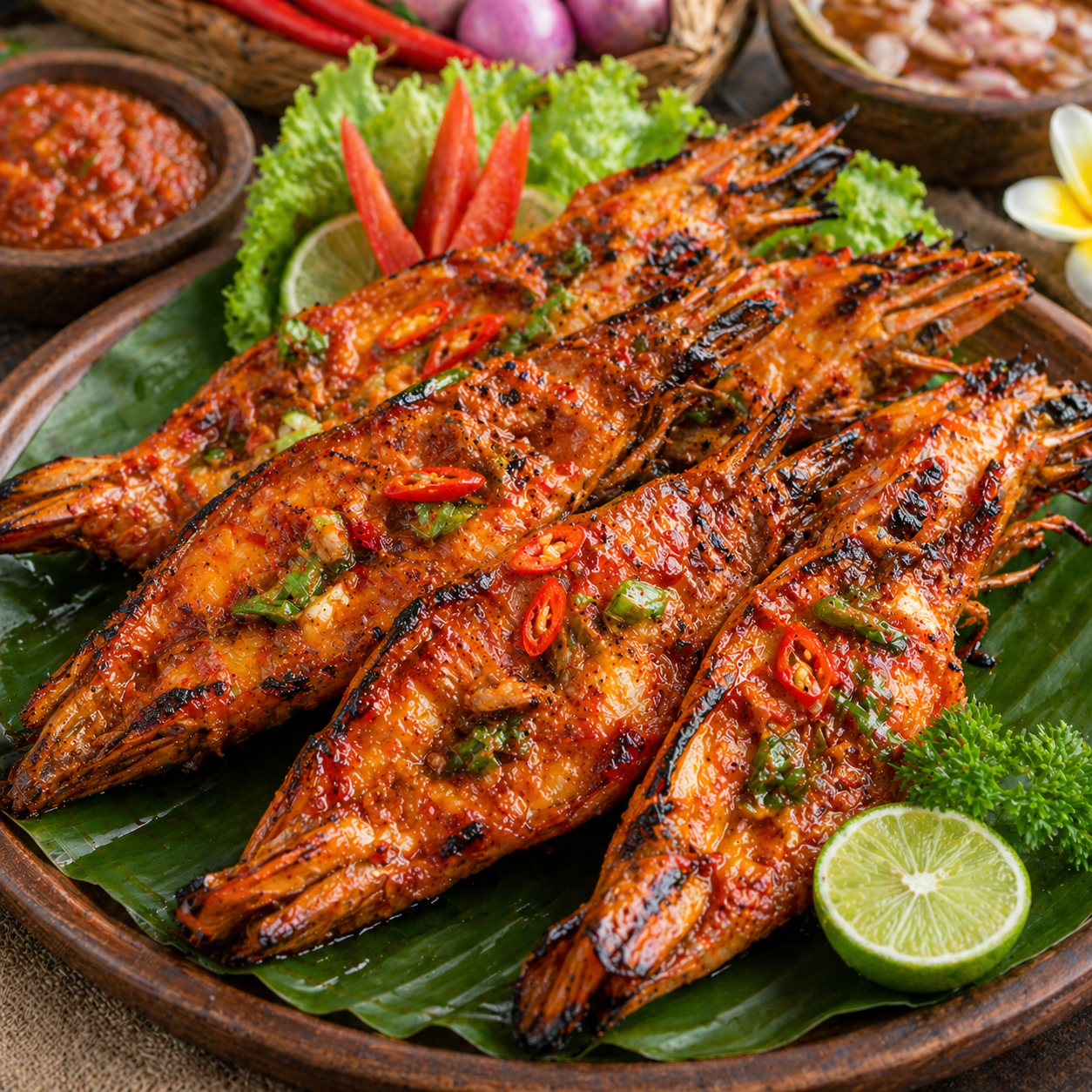 Udang Bakar 3 Nyonya Kedai Tiga Nyonya